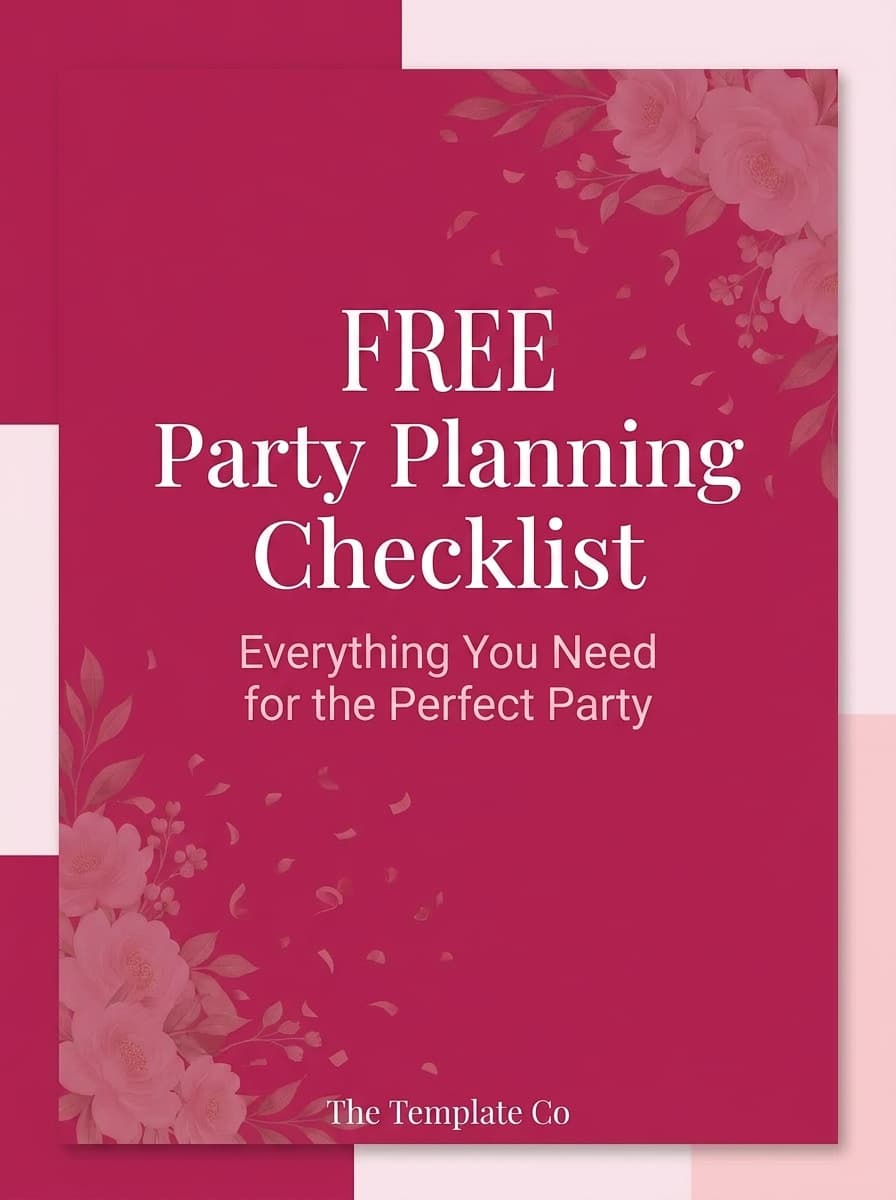 Digital Party Invitation — Classic Elegant